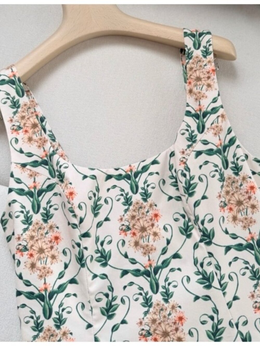Agua by Agua Bendita Pluma floral corset cotton dress - Picture 7 of 14